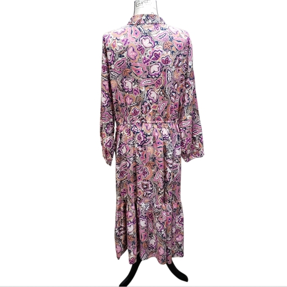 St John's Bay Long Sleeve Midi Dress - Picture 3 of 5